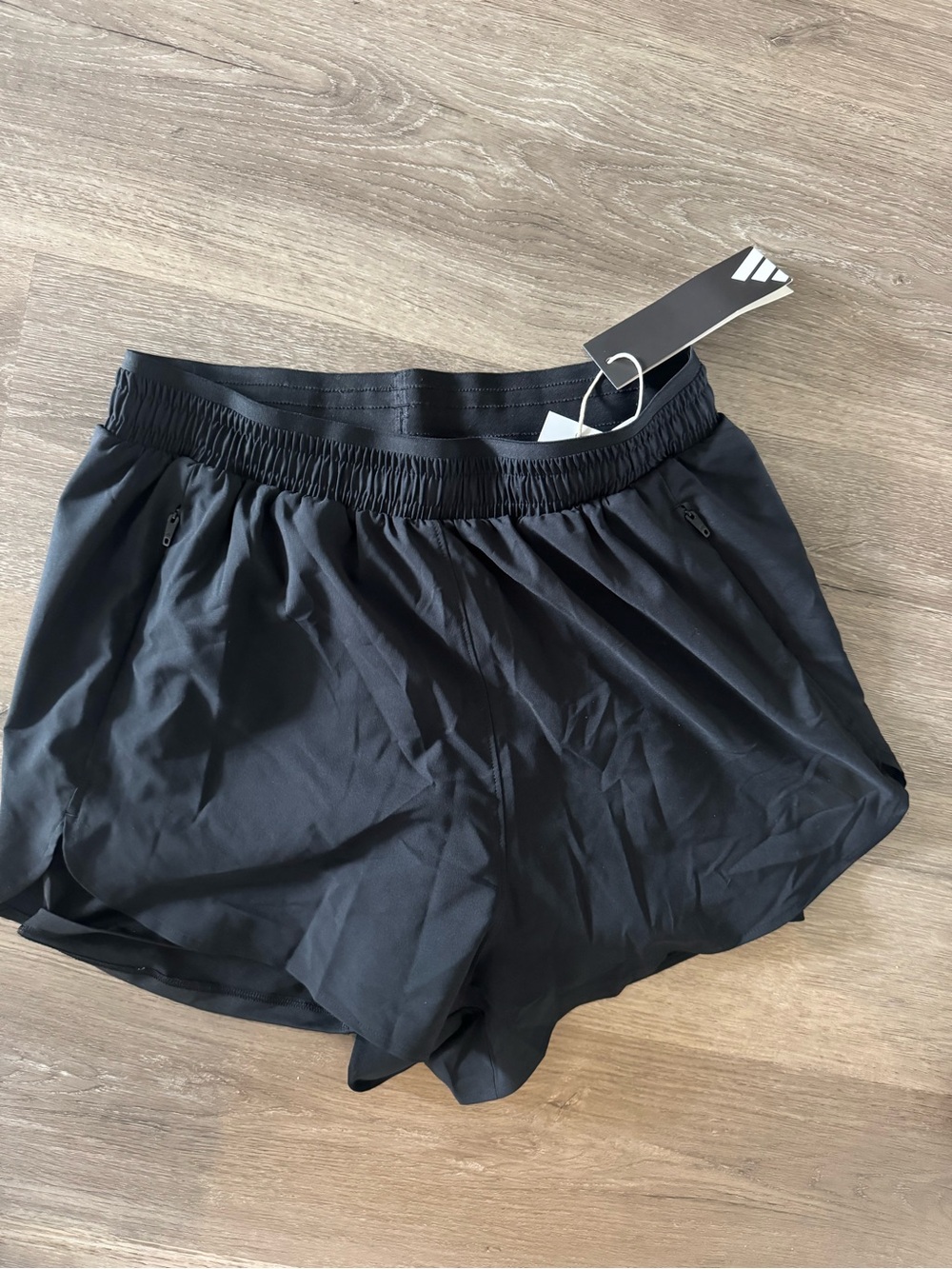 adidas Black Women's Athletic Running Shorts